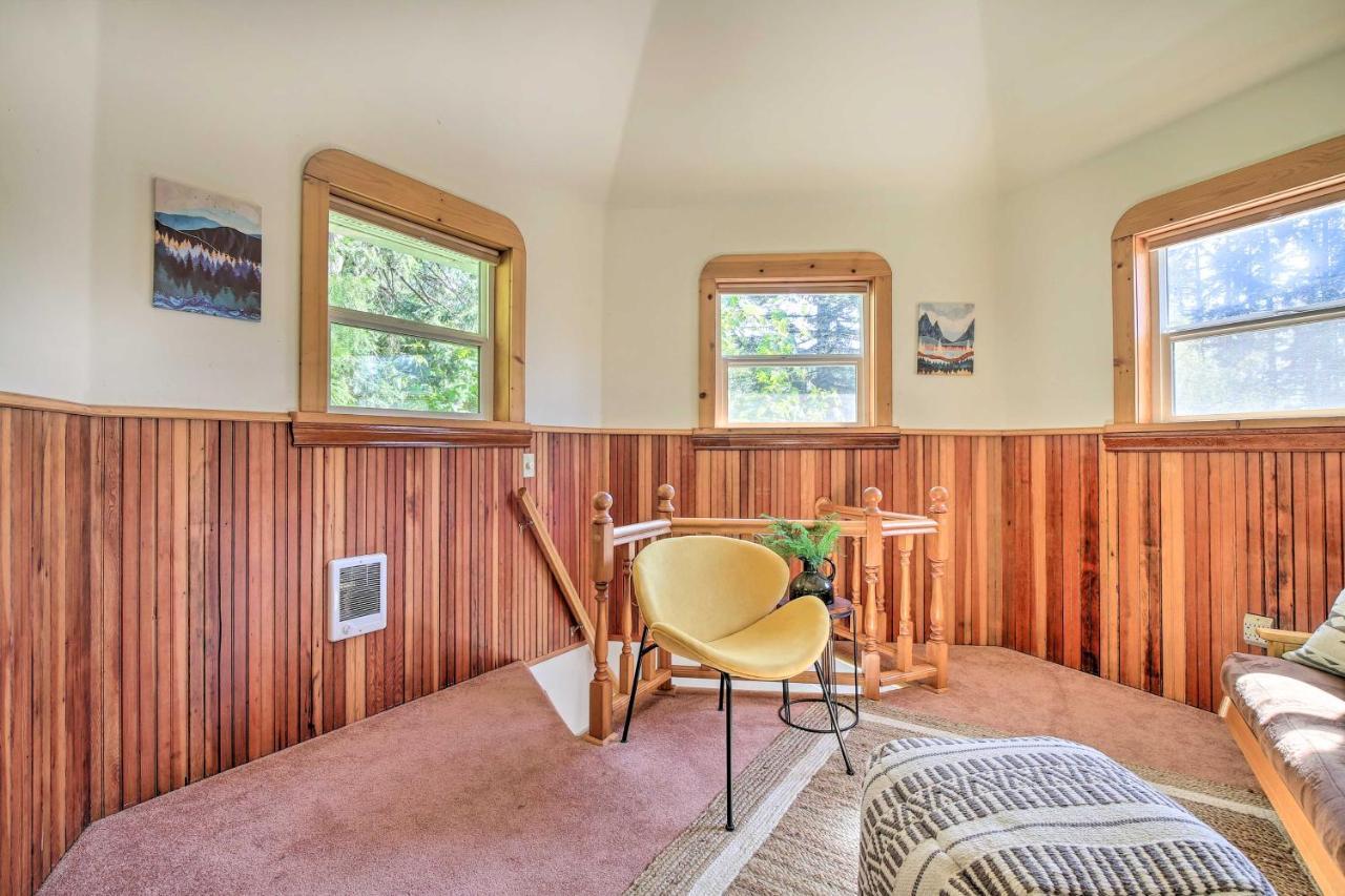 Cozy Black Bear Retreat By Mount Rainier! Ashford Luaran gambar